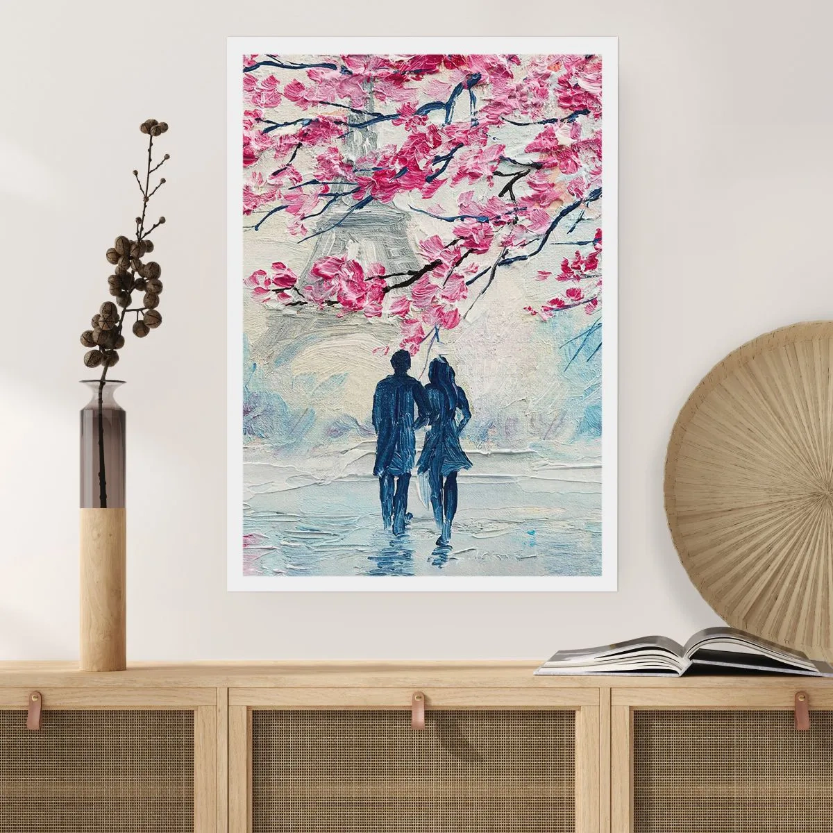 Póster - Un paseo romántico - 70x100 cm