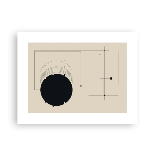 Póster - Composición elástica y dinámica - 40x30 cm