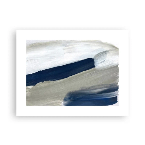 Póster - Encuentro con el blanco - 40x30 cm