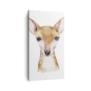 Cuadro sobre lienzo - Impresión de Imagen - La naturaleza de la inocencia - 45x80 cm