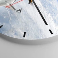 Esfera sin numeración, con rayas