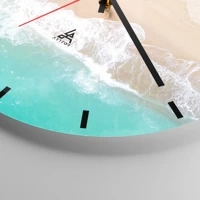 Esfera sin numeración, con rayas