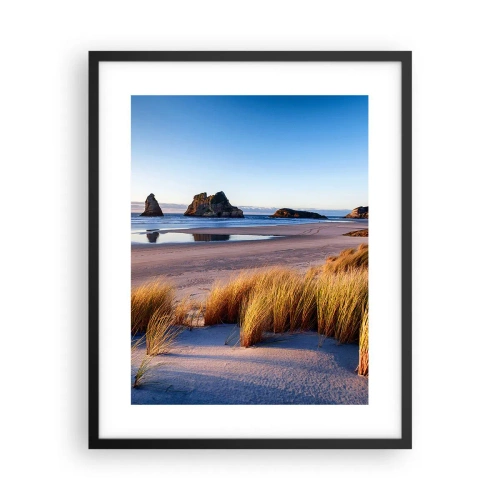Póster en marco negro - Para buscadores de tranquilidad - 40x50 cm