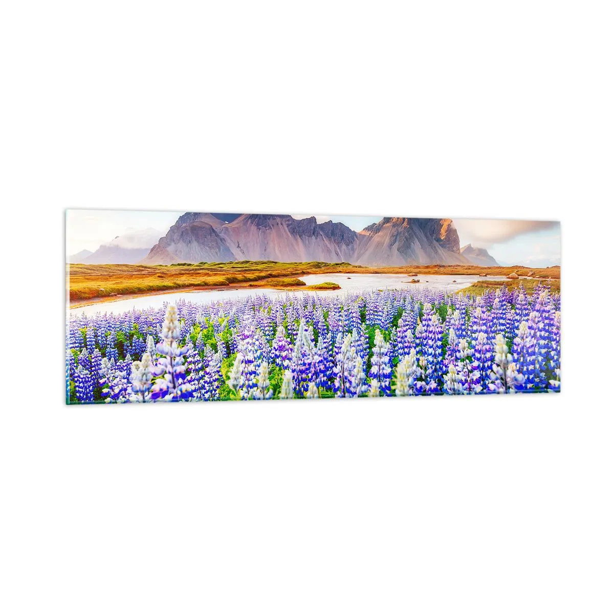 Cuadro sobre vidrio - Impresiones sobre Vidrio - La fuerza y la severidad junto a la dulzura - 90x30 cm