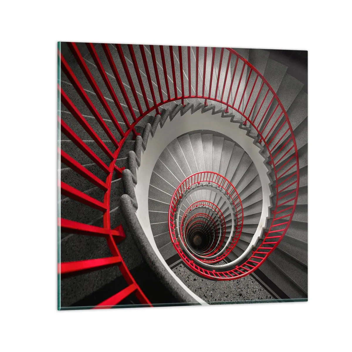 Cuadro sobre vidrio - Impresiones sobre Vidrio - Juegos arquitectónicos - 50x50 cm