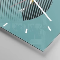 Esfera sin numeración, con rayas