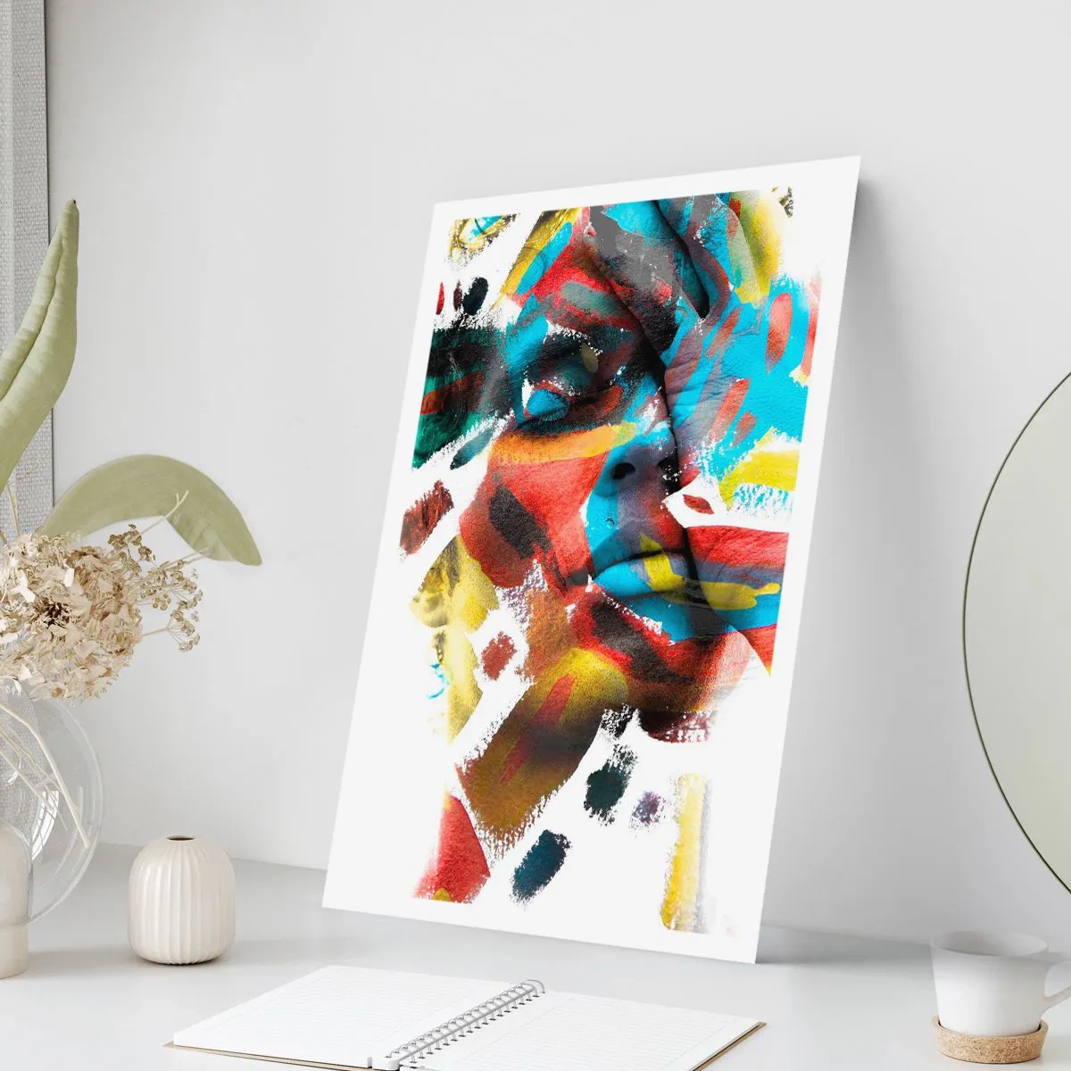 Póster - Una personalidad colorida - 40x50 cm