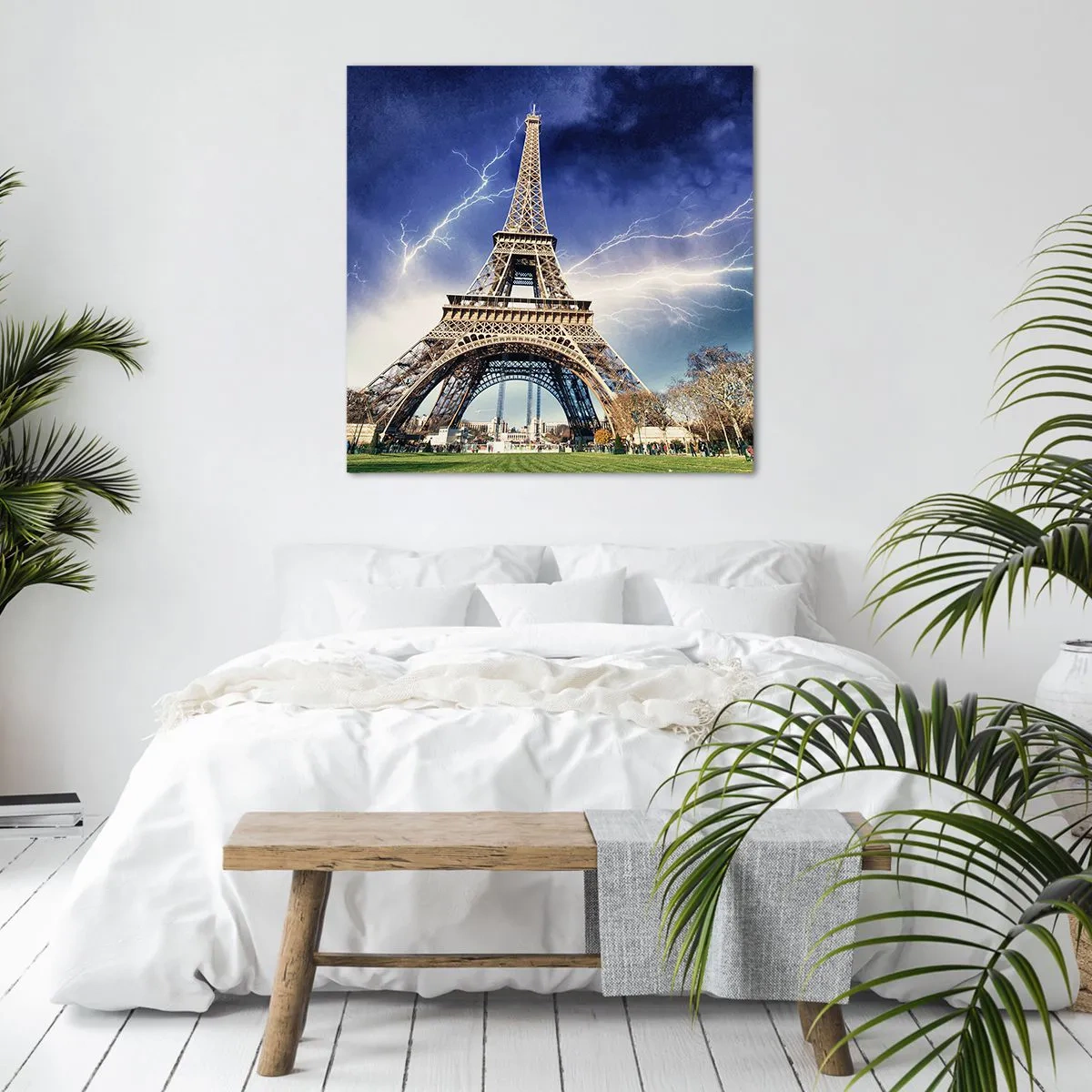 Cuadro sobre lienzo - Impresión de Imagen - Reina sobre las tormentas - 50x50 cm