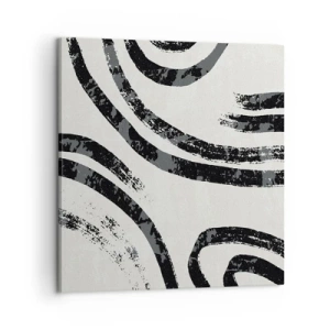 Cuadro sobre lienzo - Impresión de Imagen - A medias - 60x60 cm