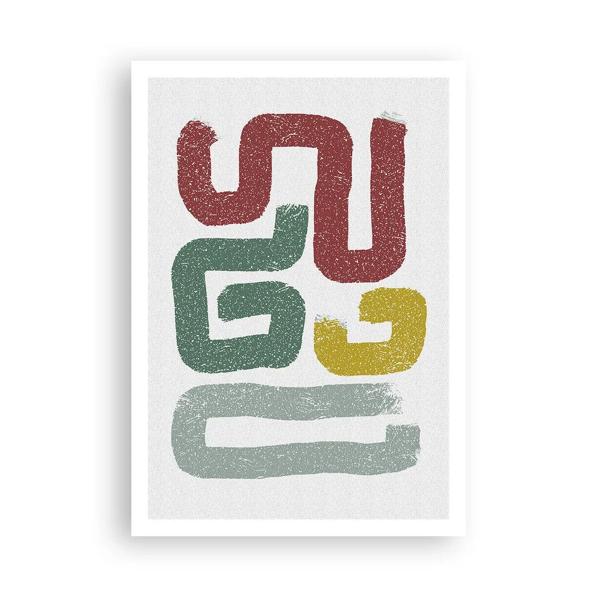 Póster - En un idioma desconocido - 70x100 cm