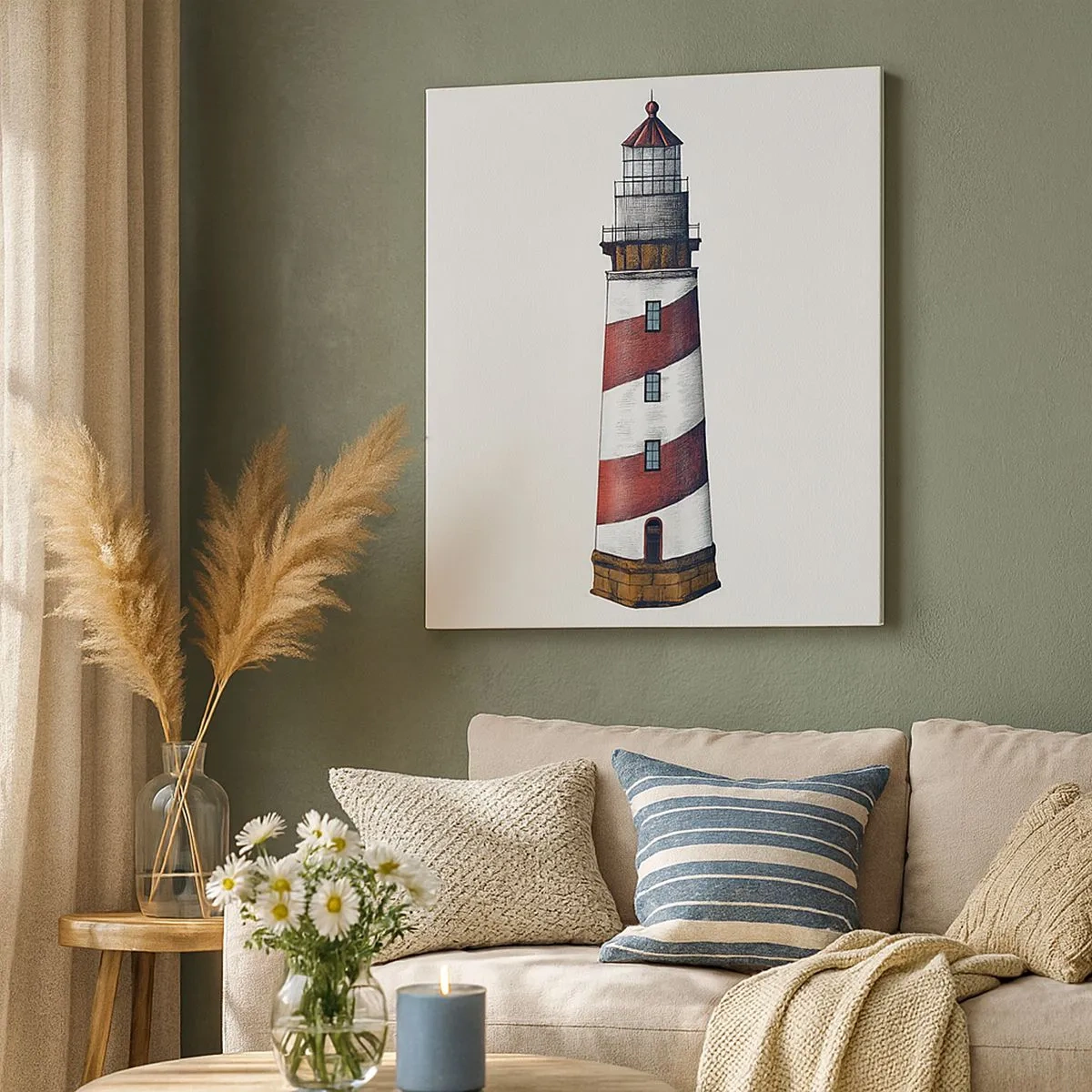 Cuadro sobre lienzo - Impresión de Imagen - Siempre en guardia - 30x30 cm