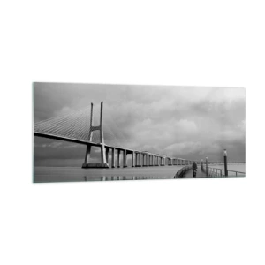 Cuadro sobre vidrio - Impresiones sobre Vidrio - A cada uno lo suyo - 100x40 cm