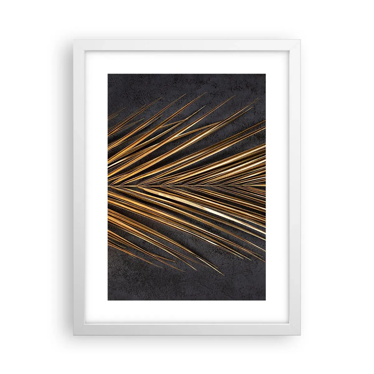 Póster en marco blanco - El oro de los trópicos - 30x40 cm