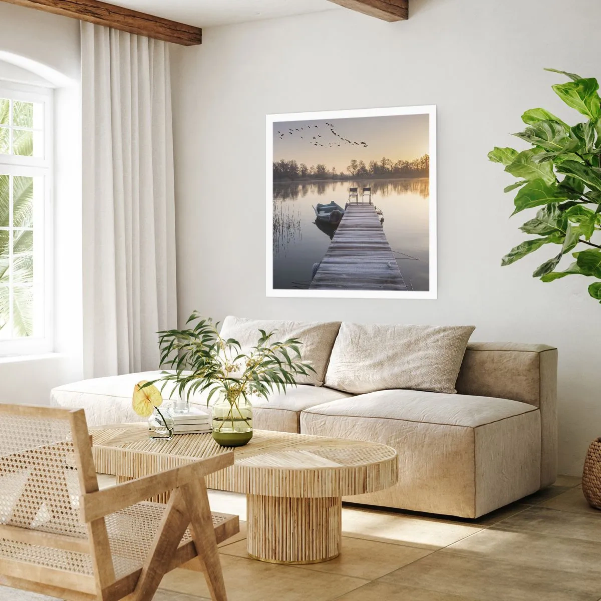 Póster - Volveré en un rato - 60x60 cm