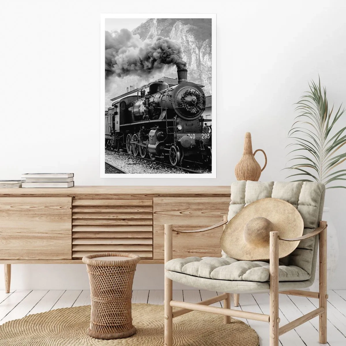 Póster - Rumbo a la estación... - 40x50 cm