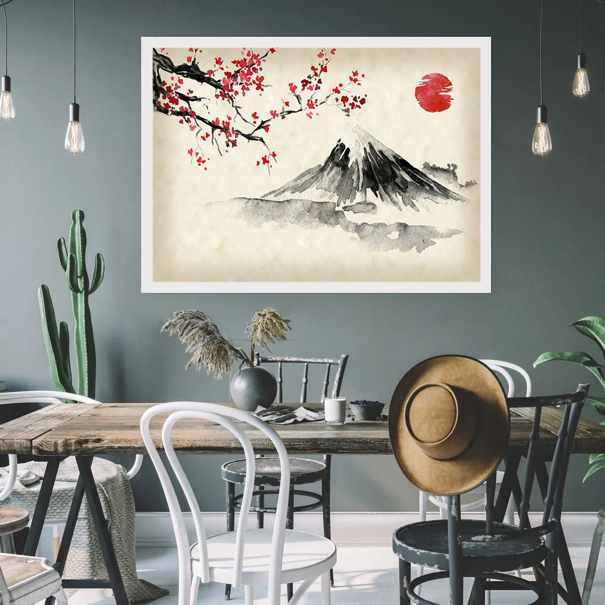 Póster - Enamórate de Japón - 50x40 cm