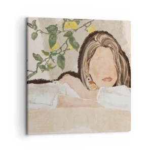 Cuadro sobre lienzo - Impresión de Imagen - La belleza del sur - 60x60 cm