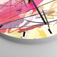 Esfera sin numeración, con rayas