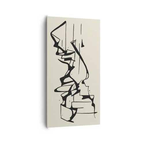 Cuadro sobre lienzo - Impresión de Imagen - Tal vez sea un paisaje - 65x120 cm