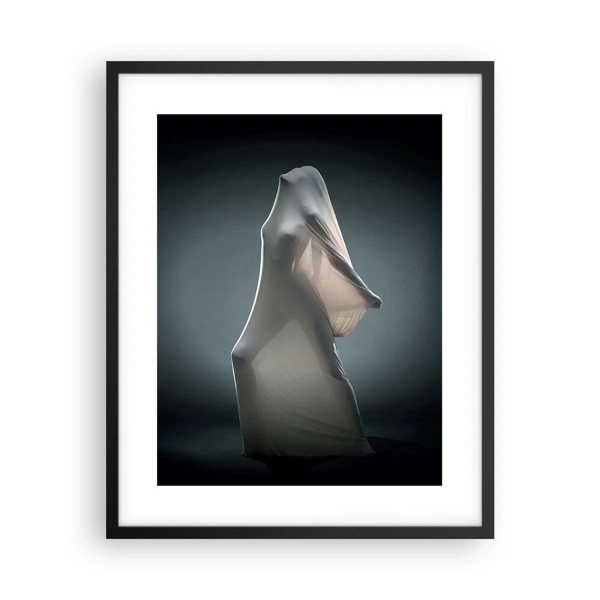 Póster en marco negro - Deseos ocultos - 40x50 cm