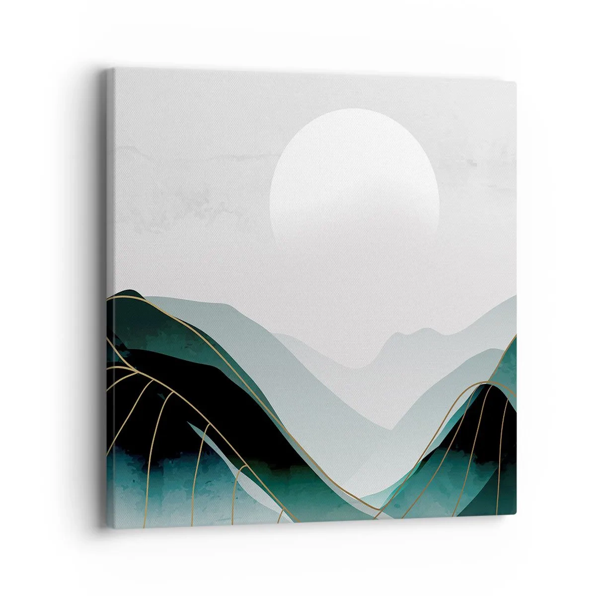 Cuadro sobre lienzo - Impresión de Imagen - Con toda la majestuosidad - 40x40 cm