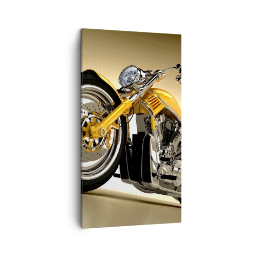 Cuadro sobre lienzo - Impresión de Imagen - Un sueño de fuerza y velocidad - 45x80 cm