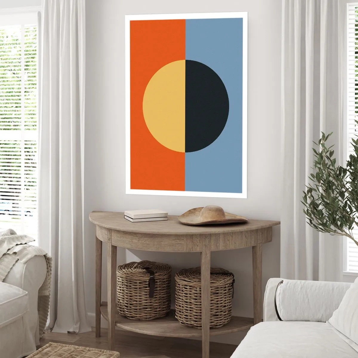 Póster - Una composición de calidez y frescura - 61x91 cm