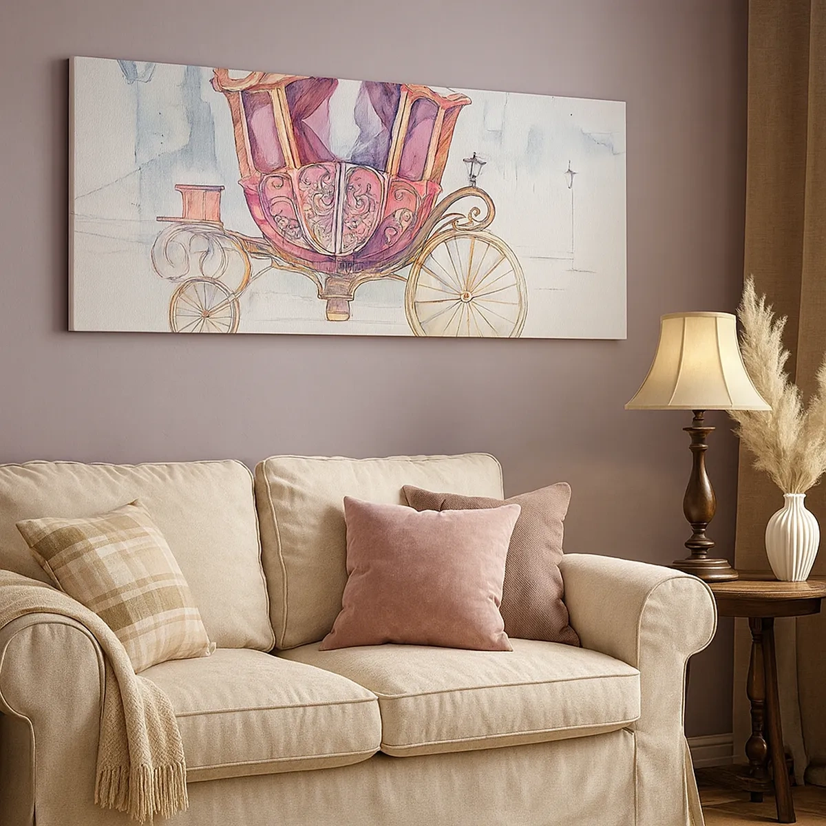 Cuadro sobre lienzo - Impresión de Imagen - ¿A la boda o al baile? - 30x30 cm