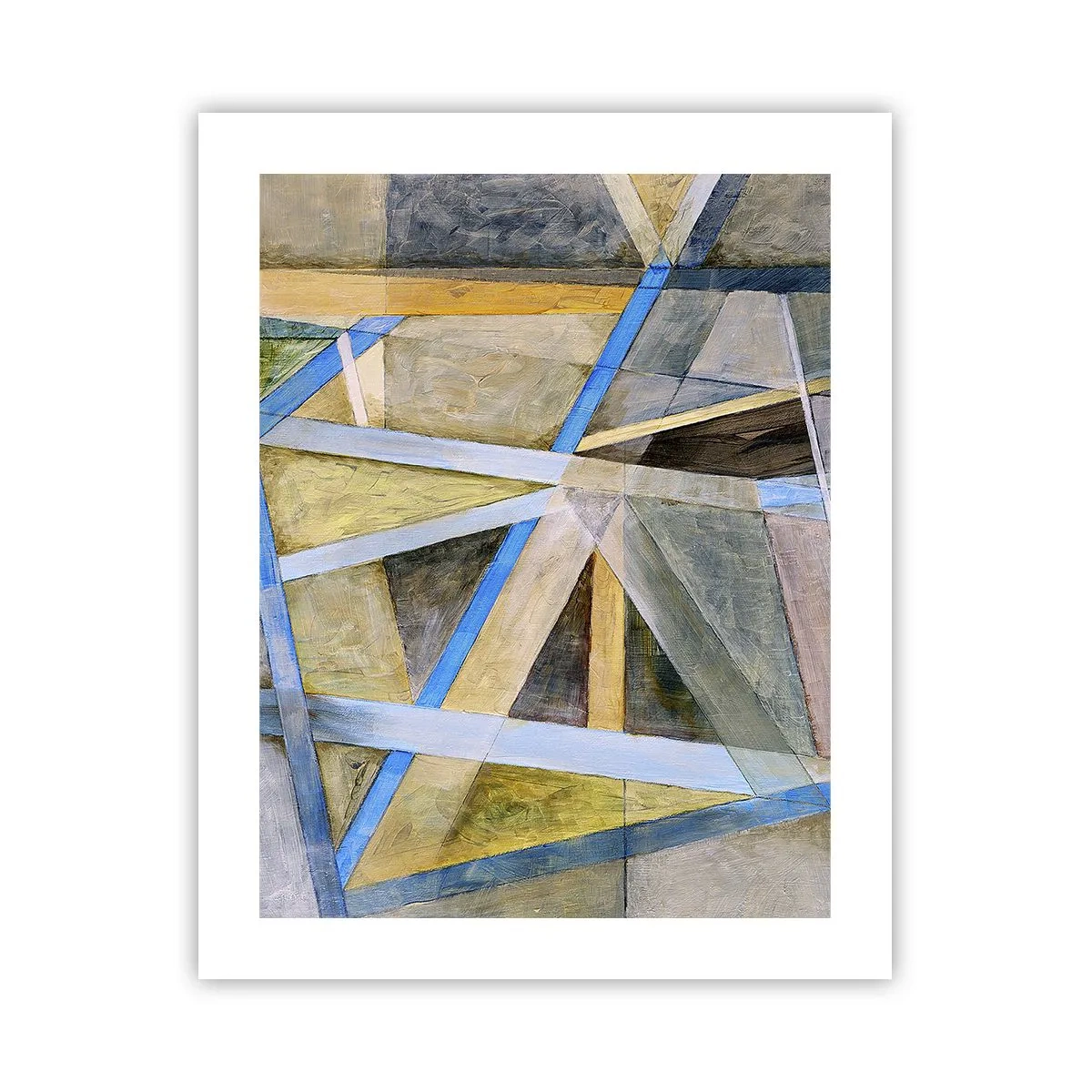 Póster - ¿Recto o inclinado? - 40x50 cm