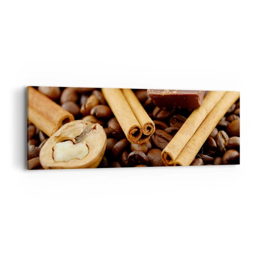 Cuadro sobre lienzo - Impresión de Imagen - Concierto de aromas - 90x30 cm