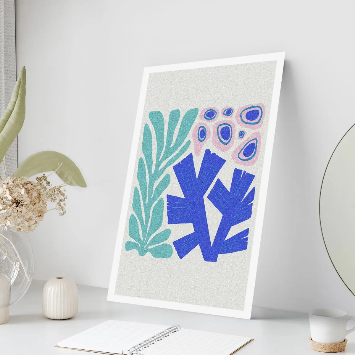 Póster - Jardín submarino - 70x100 cm