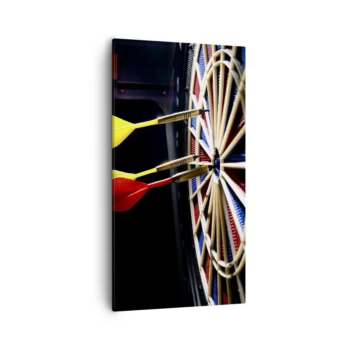 Cuadro sobre lienzo - Impresión de Imagen - En el blanco - 55x100 cm