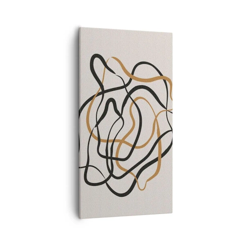 Cuadro sobre lienzo - Impresión de Imagen - Todo ha salido mal - 55x100 cm