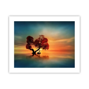 Póster - La lejanía y el silencio del mundo - 50x40 cm