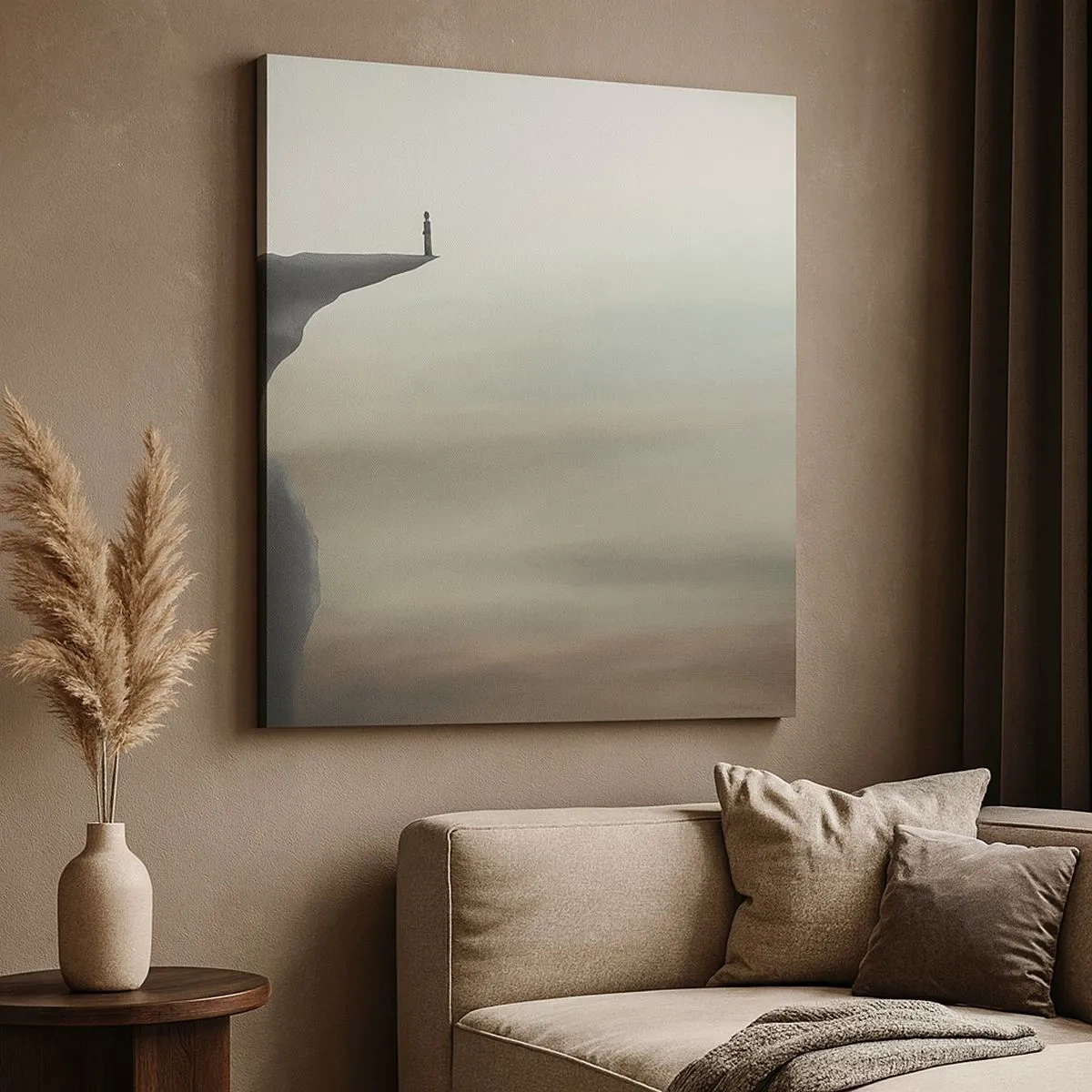 Cuadro sobre lienzo - Impresión de Imagen - Hacia arriba, ¡por supuesto! - 30x30 cm