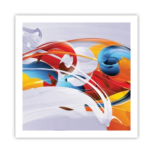 Póster - Danza de los elementos - 60x60 cm