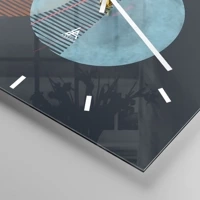 Esfera sin numeración, con rayas