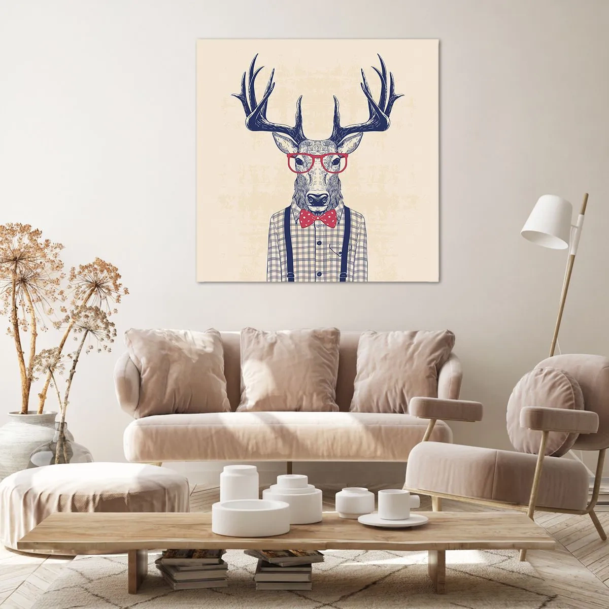 Cuadro sobre lienzo - Impresión de Imagen - Una extravagancia lúdica - 60x60 cm