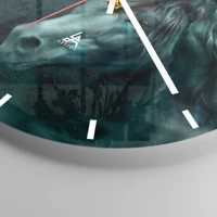 Esfera sin numeración, con rayas