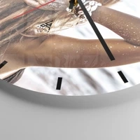 Esfera sin numeración, con rayas