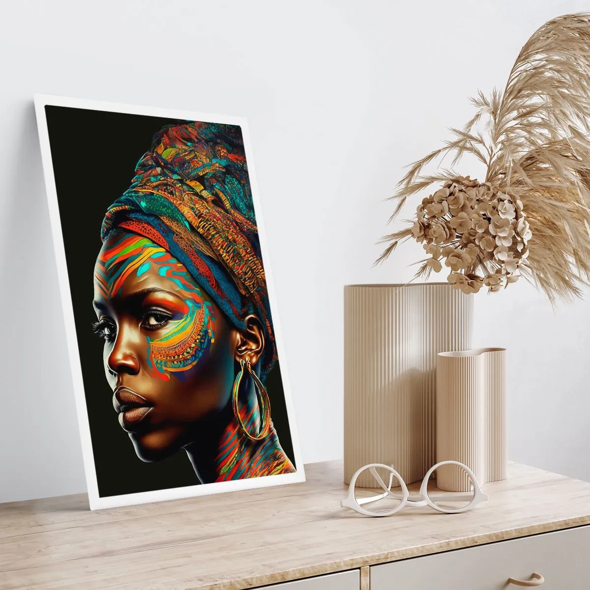 Póster - Reina africana - 61x91 cm