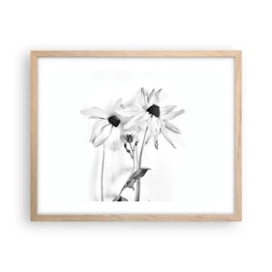 Póster en marco roble claro - Nadie quiere estar solo - 50x40 cm