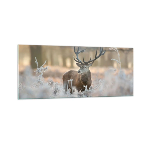 Cuadro sobre vidrio - Impresiones sobre Vidrio - Una mañana fresca - 100x40 cm