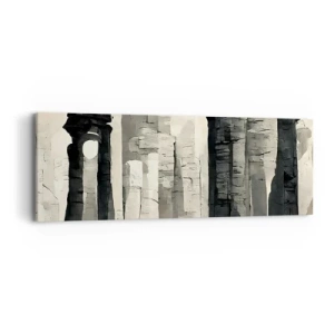 Cuadro sobre lienzo - Impresión de Imagen - La majestuosidad de la antigüedad - 90x30 cm