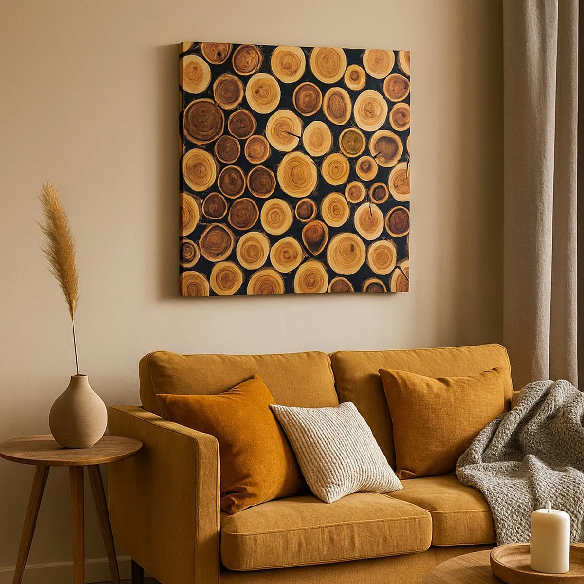 Cuadro sobre lienzo - Impresión de Imagen - ¿Qué edad tengo? - 30x30 cm