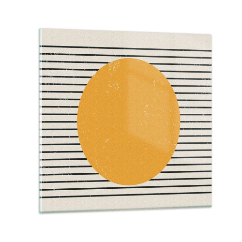 Cuadro sobre vidrio - Impresiones sobre Vidrio - El poder de la sencillez - 30x30 cm