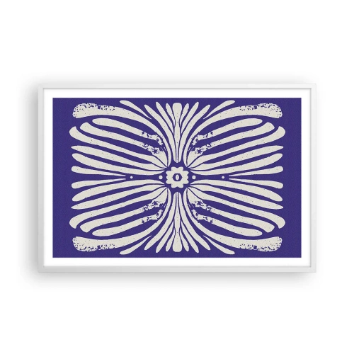 Póster en marco blanco - Inspiraciones étnicas - 91x61 cm