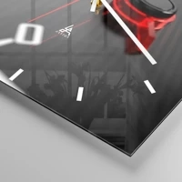 Esfera sin numeración, con rayas