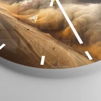 Esfera sin numeración, con rayas