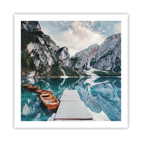 Póster - Te mostraremos la fuente de la belleza - 60x60 cm